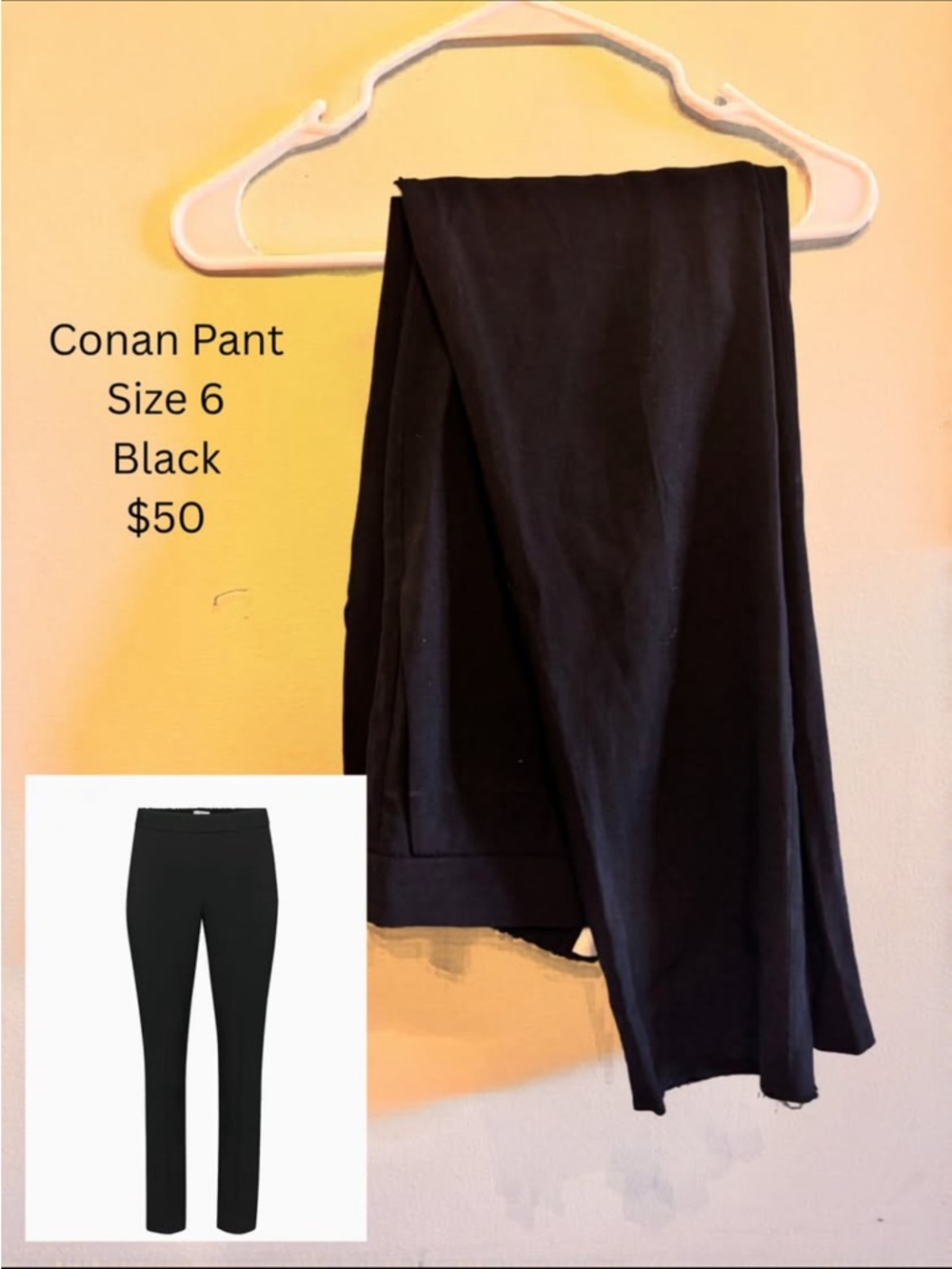 Wilfred Black Conan Pant